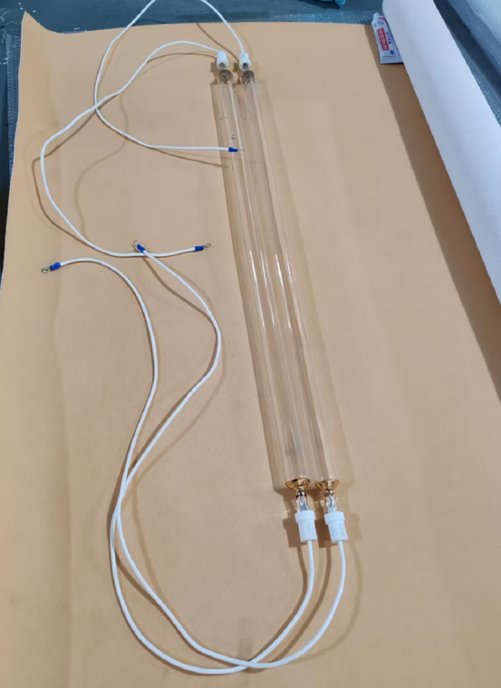 Long life mercury UV curing tube